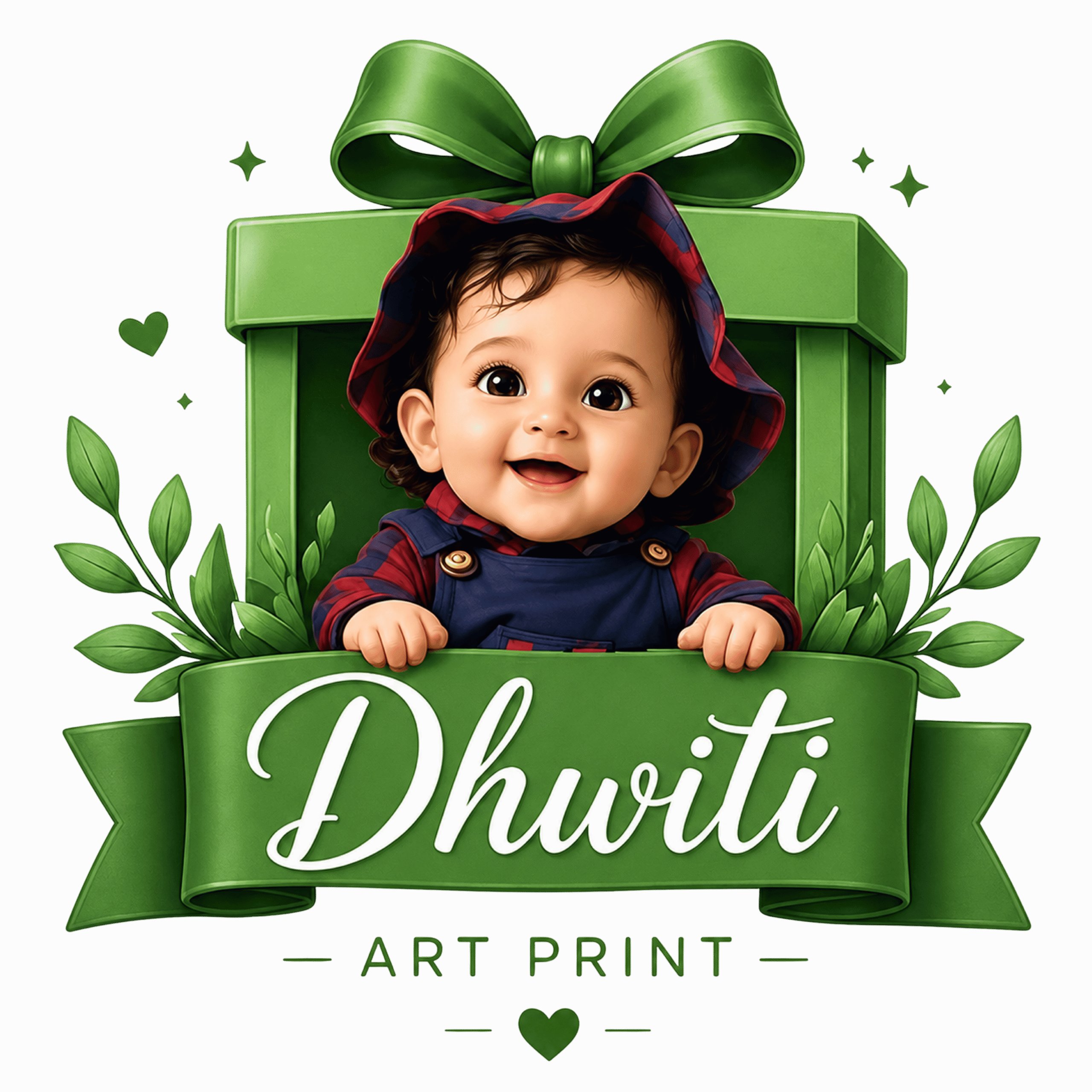 Dhwiti Art Print Logo